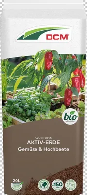 Produktbild von Cuxin DCM Aktiv-Erde Gemüse & Hochbeete 20 l