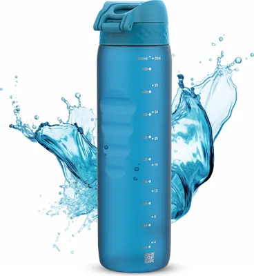 Produktbild von ION8 Blau 1,1 l - Tritan Wasserflasche / Getränkeflasche / Sportflasche