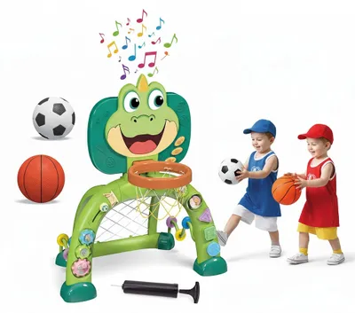 Zdjęcie produktu dla Lebula bramka dla dzieci interaktywna edukacyjna gry zabawy piłka 2w1