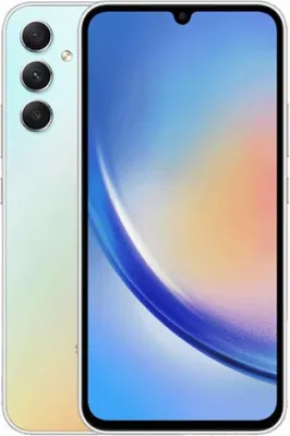 Produktbild von Samsung Galaxy A34 128GB Silver 6.6 5G (6GB) EU Model Android