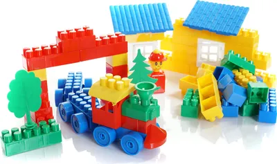 Immagine prodotto di Treno con K2 set di blocchi da costruzione 73 pezzi