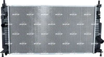 Produktbild von Kühler Motorkühlung Kühlrippen gelötet 670 - 368 mm Alu NRF für u.a. MAZDA 3