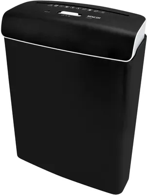 Obrázok produktu pre SENCOR SSK 160 Skartovačka, pozdĺžny rez až 6 listov (80g / m2), automatický štart / stop / spätný chod, rez na prúžky 6 mm, šírka vstupného otvoru 220 mm, rýchlosť rezu 2,2 m / min