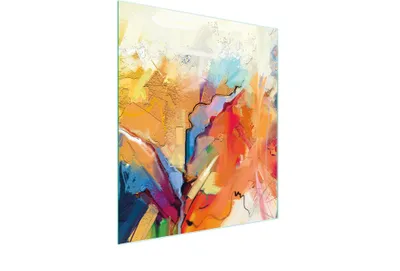 Produktbild von Glasschneidebrett 45x52 Bunt