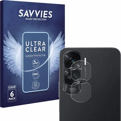Produktbild von 6x Für Honor 90 Lite (NUR Kameraschutz) Schutzfolie Savvies Displayschutz Display Schutz Folie Klar Transparent