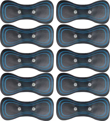 Produktbild von 10 Teile/satz Elektrische Pulse Neck Massage Patch Linderung Von Nacken Rückenschmerzen 8 Modi 19 Intensität Ebenen Beruhigende Schmerzen Zervikale Massage Patch