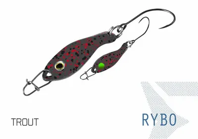 Image de DELPHIN RYBO, Cuillère, 2,5 cm, Truite, 101000735