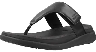Produktbild von FITFLOP FitFlop F-Mode Go Adjustable Flatform Toe-Post Sandals SCHWARZ 39