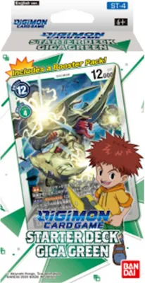 Produktbild von Digimon-Kartenspiel-Starterdeck Giga Green ST 4
