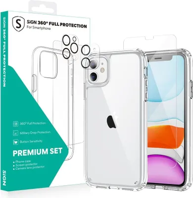 Obrázok produktu pre Kompletný ochranný balík 360 pre iPhone 11