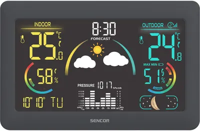 Obrázek produktu pro SENCOR SWS 4900 Meteorologická stanice s bezdrátovým snímačem