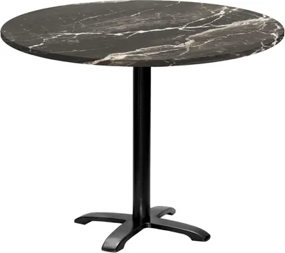 Produktbild von Runder Tisch Ø 110 cm – Modell Bazila aus metallischem Stein