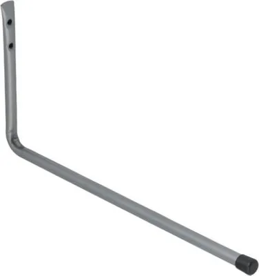 Immagine prodotto di Gancio a muro dritto 350x170mm Porta attrezzi Porta attrezzi Garage blu zincato