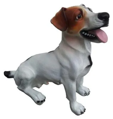 Zdjęcie produktu dla Deko Figur Statue Skulptur 40 cm Figuren Statuen Skulpturen Garten Hund (A393)