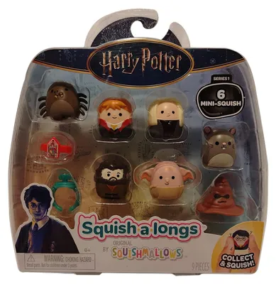 Immagine prodotto di Squishmallows di Harry Potter, set di 9 personaggi, figure da collezione, personaggi del film, giocattoli, adatti a bambini dai 6 anni in su