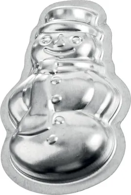 Produktbild von Orion Keksform Backform Form für Kekse und Lebkuchen aus Edelstahl Schneemann 10 Stk.