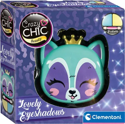 Produktbild von Clementoni Crazy Chic Lidschatten im Make-up-Etui „Fuchs“