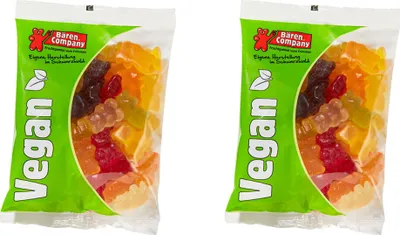 Produktbild von Fruchtgummibären XXL vegan 2er-Set