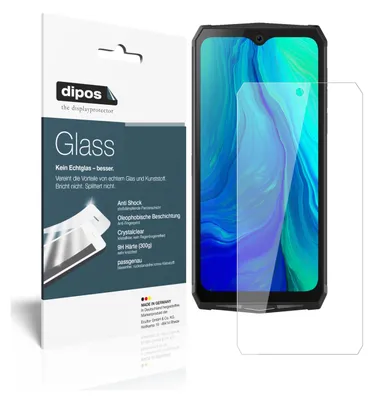 Produktbild von 2x Schutzfolie für Blackview BV9100 - Anti-Shock 9H Folie dipos Glass Kunststoffglas