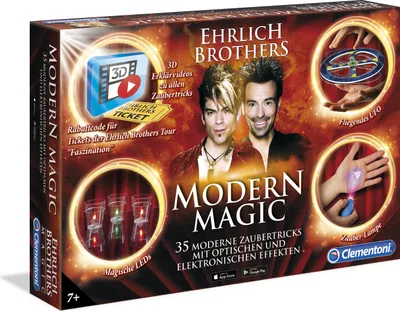 Produktbild von Clementoni Ehrlich Brothers Modern Magic - 35 moderne Zaubertricks