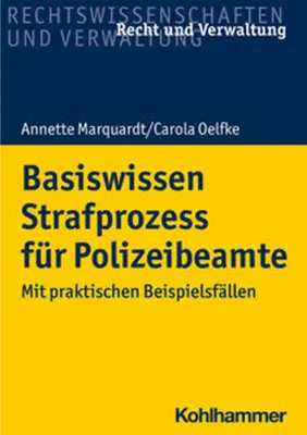 Image de Basiswissen Strafprozess für Polizeibeamte
