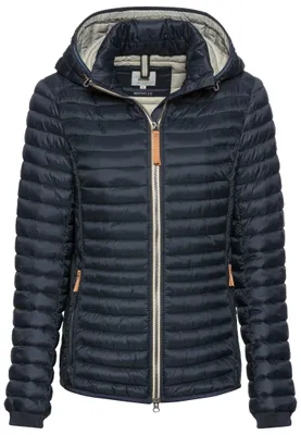 Produktbild von camel active Damen Leichte Steppjacke I Winddicht und wasserarbweisend Dunkelbla