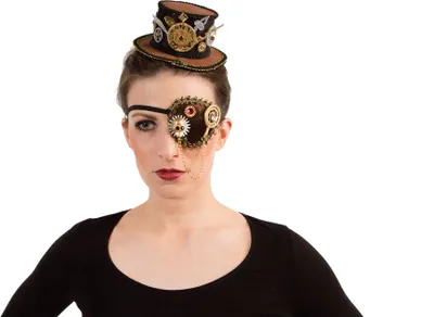 Produktbild von Oh5689 Augenklappe Zeitreise-Steampunk