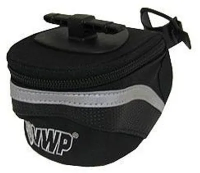 Image de Sacoche de selle VWP luxe S-Nylon M clic-clac. Noir