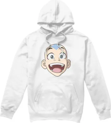 Obrázek produktu pro Avatar: The Last Airbender - Pánská mikina s kapucí TV8881 (L) (Bílá)