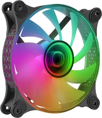 Produktbild von Mars Gaming MF3D, Ventilator, 12 cm, 1200 RPM, Schwarz