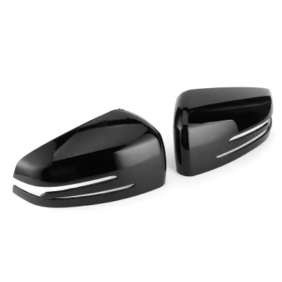 Image de Couvercle de rétroviseur latéral,Capuchon de rétroviseur latéral,Garniture de rétroviseur latéral,Couvercle de rétroviseur d'aile,Garniture de rétroviseur latéral pour Mercedes Benz,Accessoire automobile