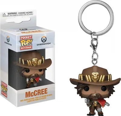 Produktbild von Overwatch - McCree - Schlüsselanhänger Funko Pocket POP! Keychain