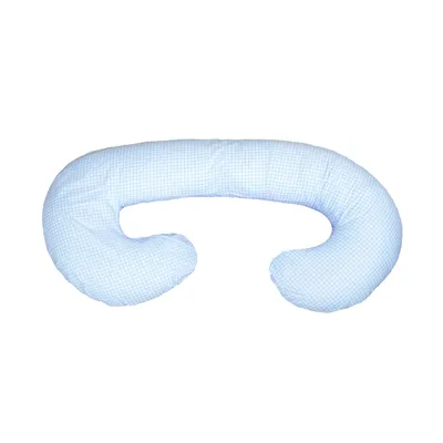 Produktbild von Mehrzweckkissen blau kariert
