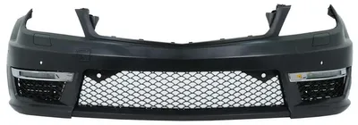 Zdjęcie produktu dla Przedni zderzak do samochodu Mercedes C-Klasse W204 S204 C204, rocznik 2007-2015, wersja po liftingu, design C63.