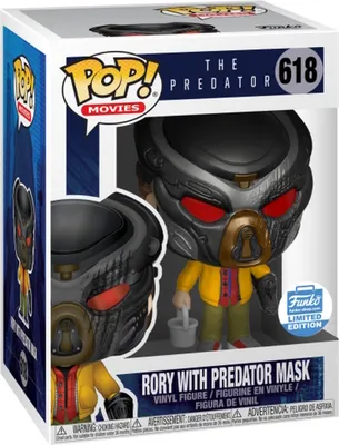 Produktbild von The Predator - Rory with Predator Mask 618 Shop Limited Edition - Funko Pop! Vinyl Figur