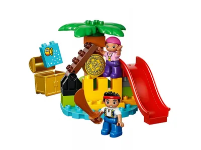 Produktbild von LEGO-10604 Schatzinsel - Jack und die Nimmerlandpiraten