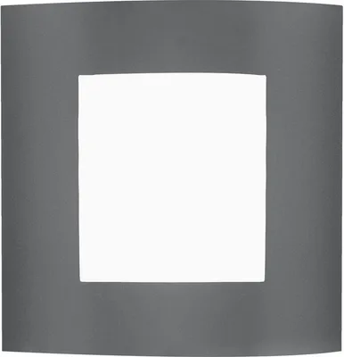 Produktbild von Nova Luce ZENITH Wandleuchte E27 Grau 12W IP44 23x9,5x26,4cm dimmbar 713514