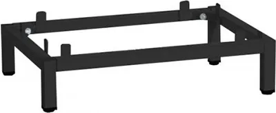 Produktbild von Untergestell 150 mm für Zeichungsschrank DIN A1, tiefschwarz
