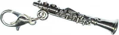 Produktbild von Klarinette Charm Anhänger Bettelarmband Miniblings Charms Klarinetistin Musik
