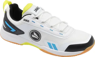 Produktbild von Jako Sportschuh Flow Ii Id - weiß/skyblue/neon gelb, Größe:45