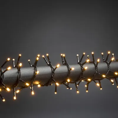 Produktbild von Systemerweiterung LED Lichterkette Konstsmide 5 m + Zuleitungslänge 0,1 m 230 LEDs Lichtfarbe bernstein