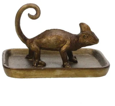 Productafbeelding van Meander decoratieve schaal Kameleon, 11x7x7 cm (Normaalprijs: €10,95)