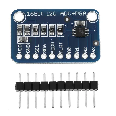 Image de 1pc 16?Bit I2C ADC Development Board Analog to Digital Converter Module