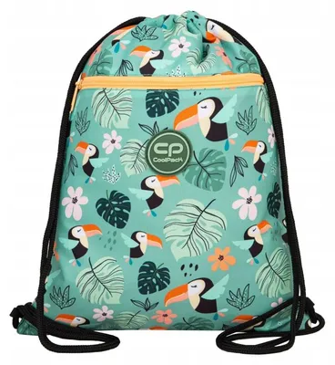 Image de Coolpack vert toucans sac à chaussures