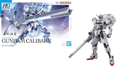 Zdjęcie produktu dla Zestaw modelarski Gundam Calibarn – Czarownica z Merkurego firmy Bandai