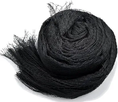 Produktbild von Famanu Vogelnetz stabil und feinmaschig - 8 m x 6 m - schwarz