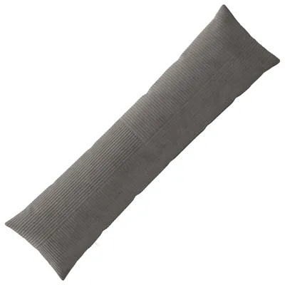 Produktbild von vidaXL Kissenbezug ALMELO Dunkelgrau 40 x 145 cm Cord