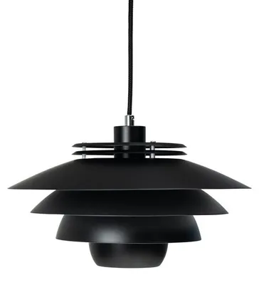 Produktbild von Pendelleuchte LED, Hängelampe, Deckenlampe Pendel, Pendellampe Esstisch, Pendelleuchte für Wohnzimmer, Skandinavische Design, Ejka schwarz
