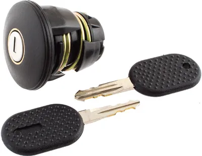 Image de Bouchon de réservoir de carburant Couvercle 2x clés pour Fiat Cinquecento Panda Uno 1 126p Elegant