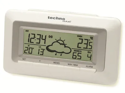 Produktbild von TechnoLine Funk-Wetterstation WD-1080, satellitengestützt